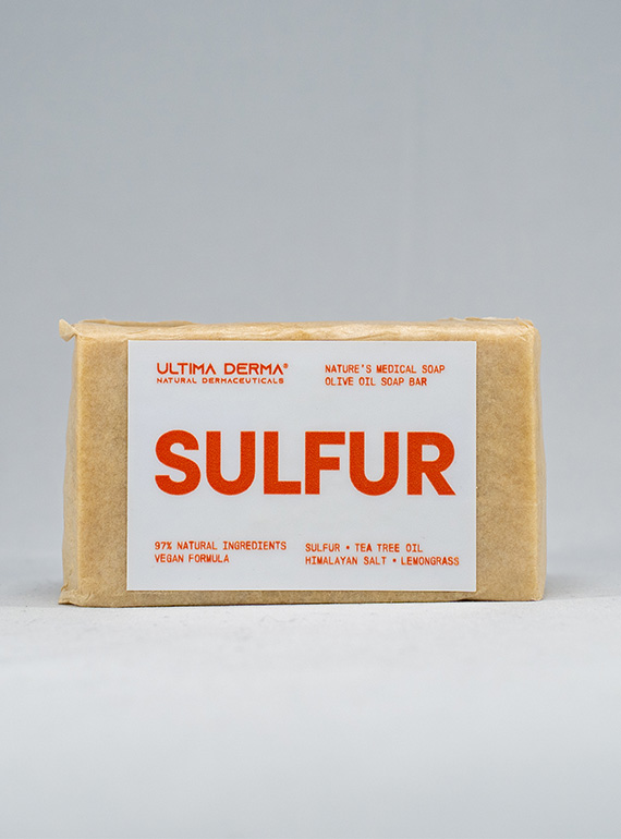 sulfur Sulfur 125g OLIVE OIL SOAP BAR