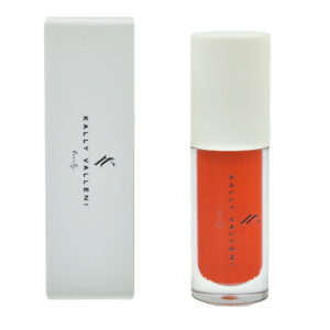 Kally Valleni “White Lid Matte Liquid Lipstick 23” Mango Tango
